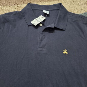 Brooks Brothers Slim Fit Polo Shirt Navy Men’s Medium New with Tags